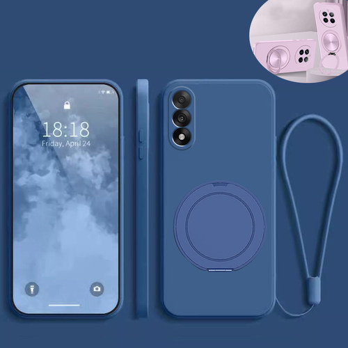 适用Oneplus一加Nord5手机壳Nord4带支架磁吸Nord6液态硅胶Nord CE 3 4 5 6 Lite全包防摔软壳保护套送屏幕膜