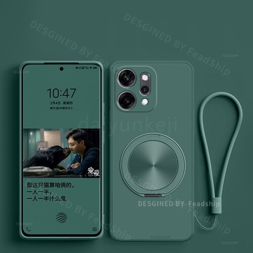 适用Oppo Reno 14F 15F 16F 13F 12F手机壳磁吸支架Reno 14 15 16 13 12 11 F保护套硅胶软壳pro国际版屏幕膜