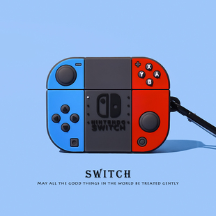 switch游戏机适用苹果airpods3代保护套Airpods1/2耳机套pro（第二代）蓝牙无线硅胶保护壳简约潮酷简约软壳