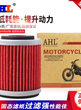 AHL适配雅马哈WR400F WR250F WR426F YZ400F机油滤芯 机油格 机滤