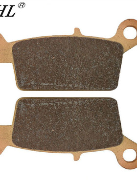 适配川崎KX125/250/500 KLX250/300/400/650后刹车片刹车皮摩擦片