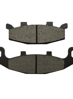 适配盗匪250 74A 前刹车片 /川崎KLE250/KLE400后刹车片/后刹皮