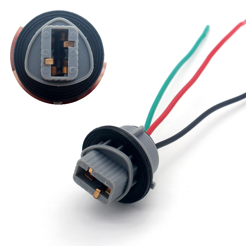 适用于老款11款日产骐达后尾灯底座刹车灯灯座行车灯插座线卤素灯