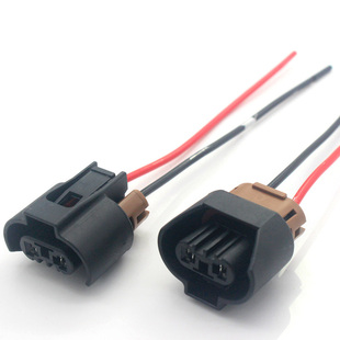 适用于别克英朗GL6阅朗昂科拉前大灯插头线9005插座线HB3接头灯座