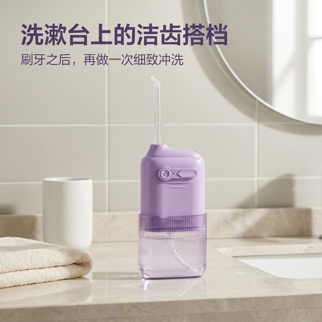 口袋伸缩冲牙器可拆水箱深层清洁齿缝出差旅行随身电动洗牙水牙线