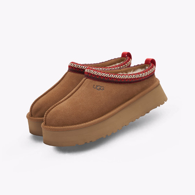 UGGTazz2秋冬一脚蹬棕色雪地鞋