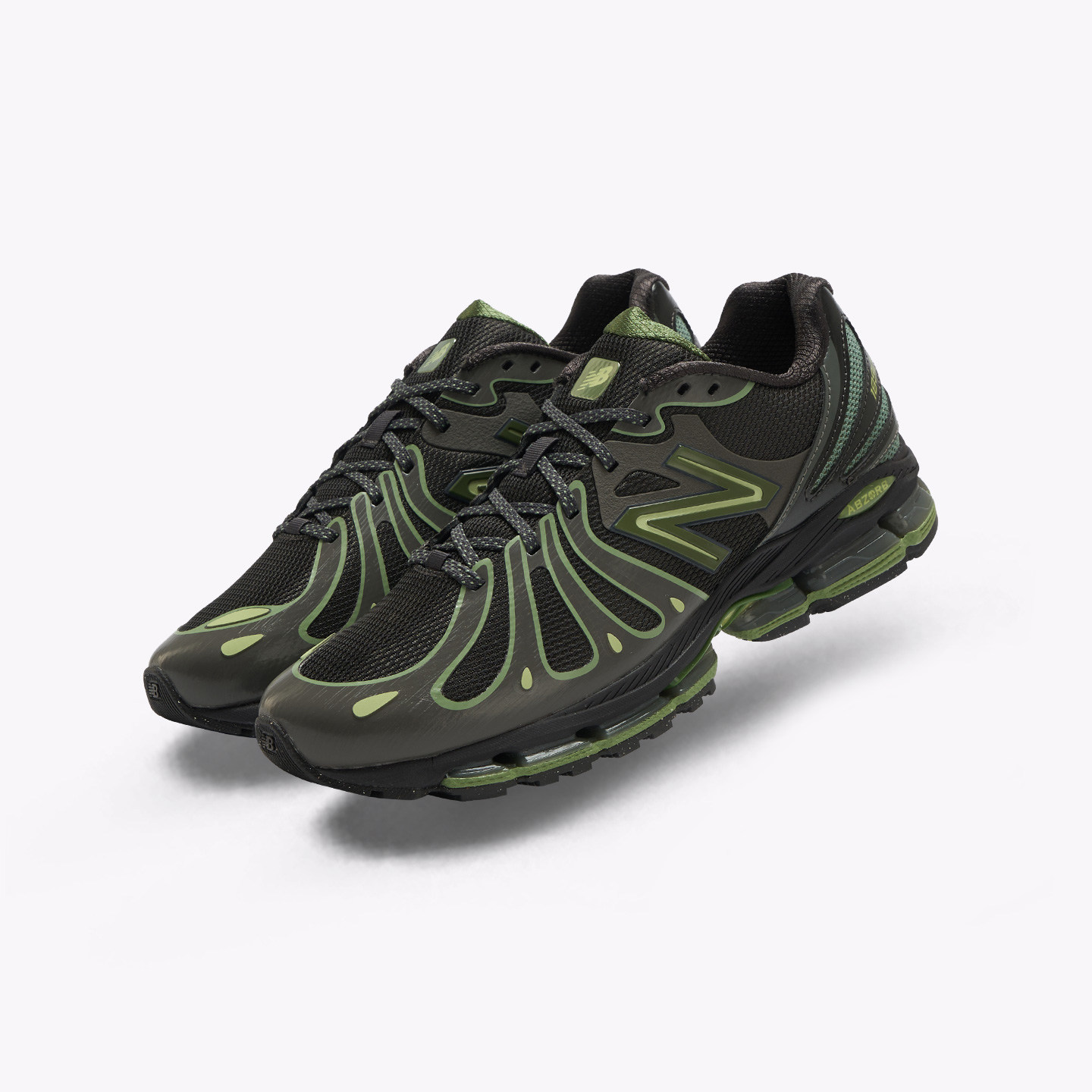New Balance/NB 1890系列绿色男女低帮缓震运动休闲鞋 U189071H