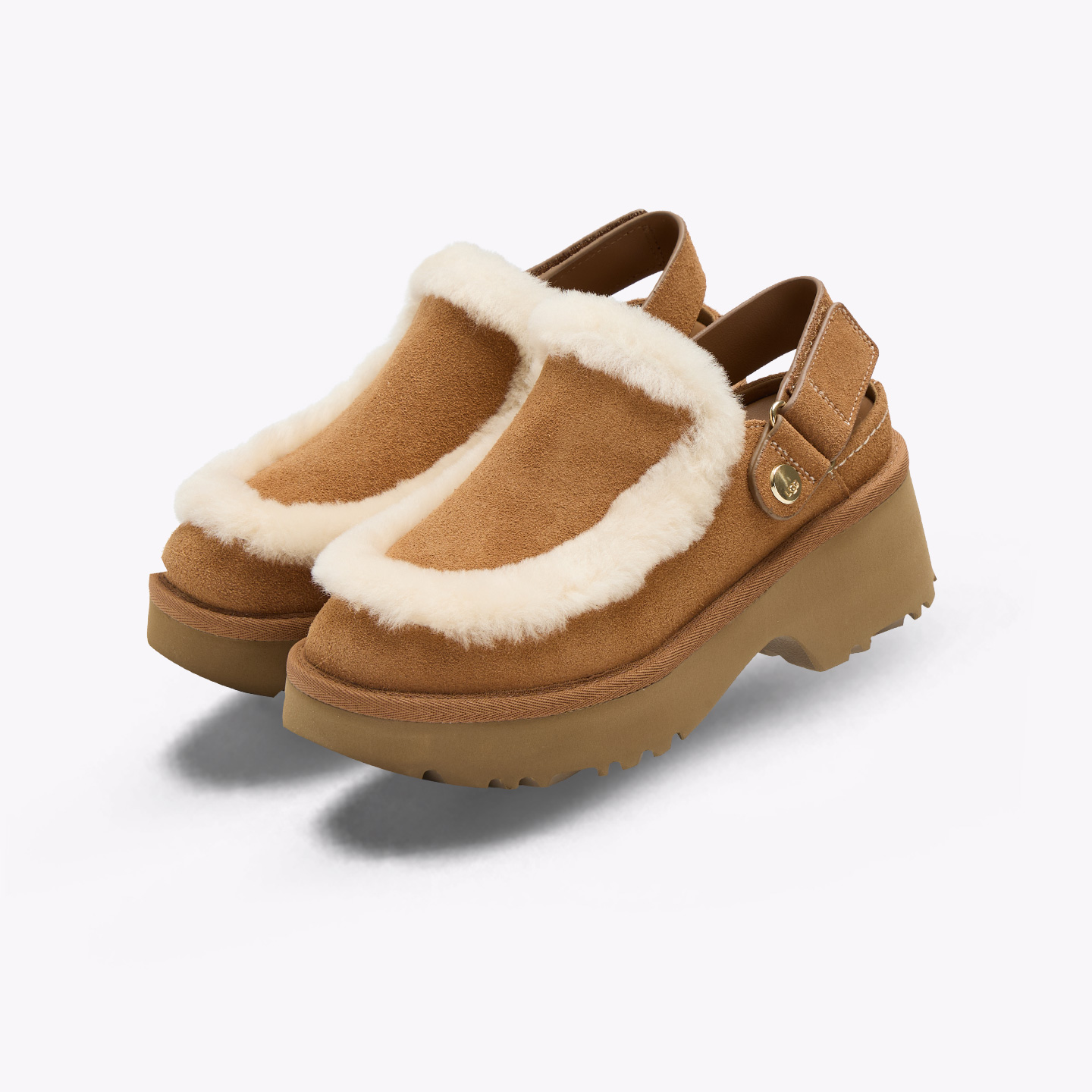 UGG新款EsmeeClog秋冬雪地靴