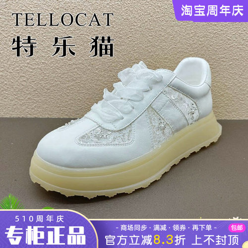 正品TELLOCAT特乐猫女鞋2025夏季透气舒适系带休闲鞋时尚个性