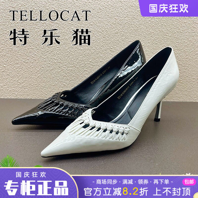 专柜正品特乐猫女鞋2026春新款个性时尚高跟浅口尖头单鞋性感