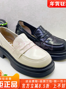 正品Kiss Kitty女鞋热销春季新款英伦系带小皮鞋单鞋SA54209-81