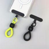 液态硅胶指环圈手机挂绳女可爱手机挂饰指环扣手指绳挂链防丢新款