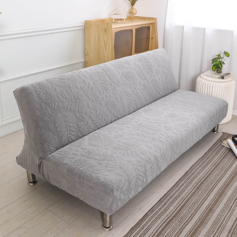 弹力加厚折叠无扶手沙发床套