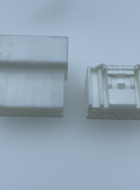 线束插头 936199-1 14孔 汽车连接器白色公母接插件 护套936209-1
