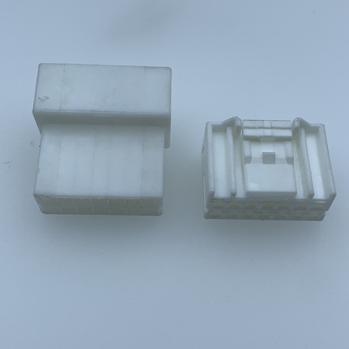线束插头 936199-1 14孔 汽车连接器白色公母接插件 护套936209-1