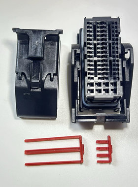 2137489-1/2050036-1原装48+64孔 比亚迪电脑板插头 胶壳护套现货