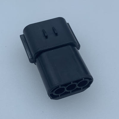 汽车 连接器 174359-2/174357-2 公母 外壳 3孔 黑色 护套 现货