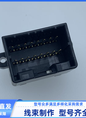 汽车连接器 外壳16针直针座174975-2 板端 公母线束插头现货胶壳
