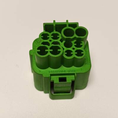TE沃尔沃大灯线束插头1452299-2汽车连接器1452301-1接插件12P