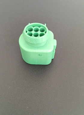 1563490-7原装 4H0 973 713车用 线束 保护套防水 6孔胶壳 插接件