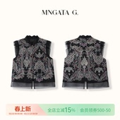 中国风马甲6030206 重工刺绣蕾丝新中式 宫小妍 春织绣