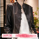 穿搭国风休闲百搭皮外套6012867 新中式 宫小妍 墨尔本
