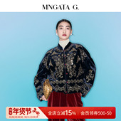 桑蚕丝新中式 宫小妍 真丝·满绣金蝶 风外套5071668