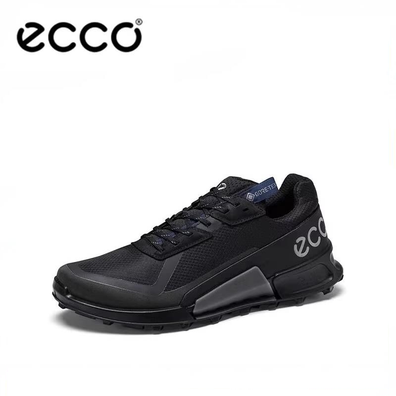 ECCO爱步男鞋户外运动鞋休闲网面鞋防滑跑步鞋健步2.1越野 822834