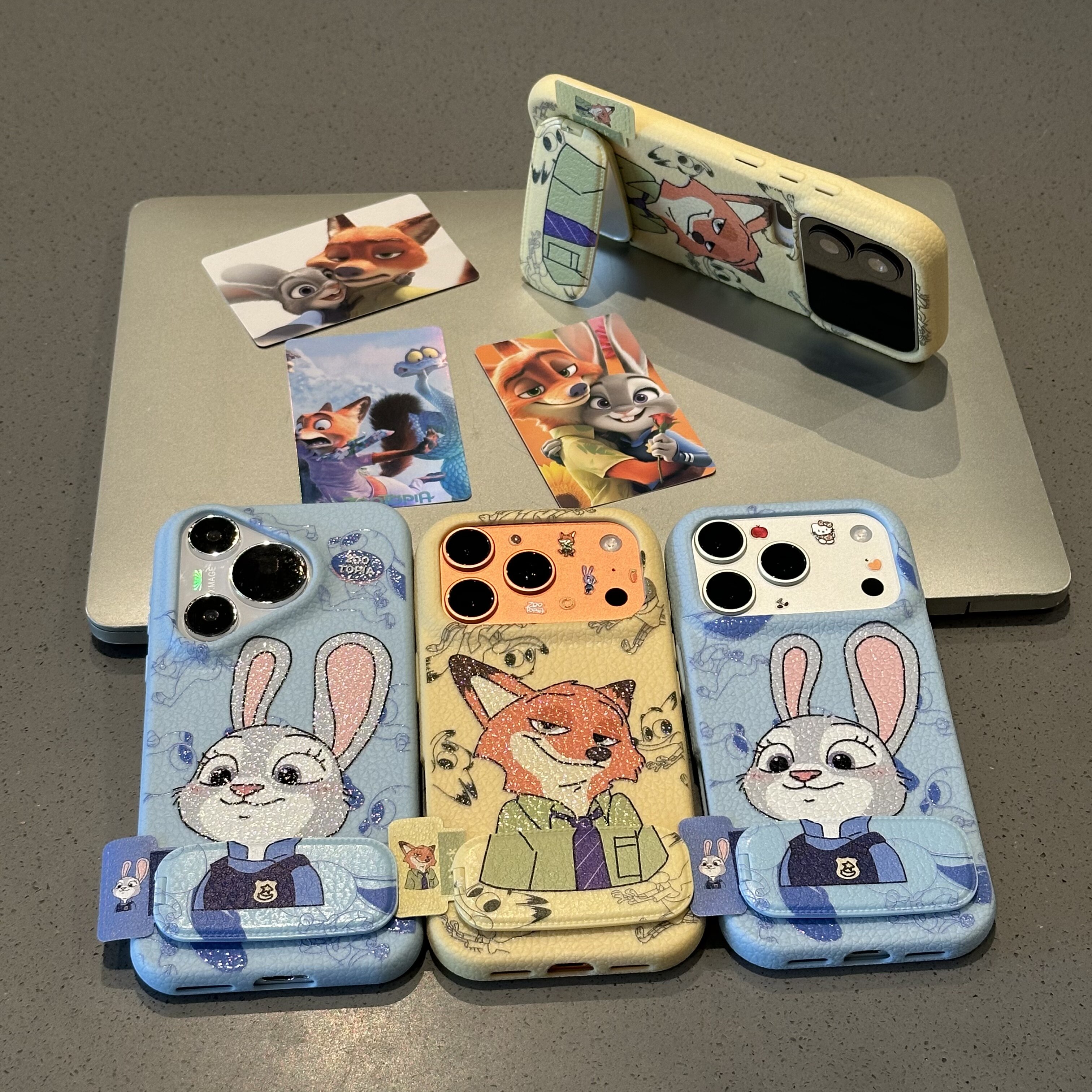 尼克朱迪适用苹果17promax手机壳新款iPhone16pro卡通14华为p70保护套12可爱13小米15秋冬款vivo荣耀oppo支架