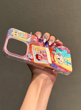 甜心星蝶适用苹果15promax手机壳iphone16pro可爱12华为mate60新款pura70/vivo小米14红米note13荣耀oppok70