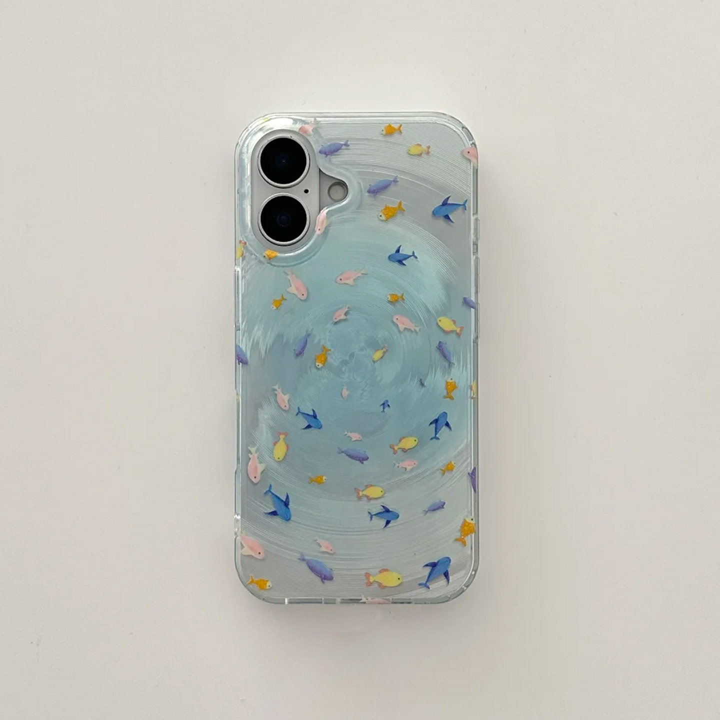 彩色小鱼适用苹果16promax手机壳iphone14pro新款13高级感12可爱11保护套15promax全包防摔15plus流光壳创意,3C数码配件,手机保护套/壳,淘宝优惠券,粉丝福利购,淘宝优惠卷