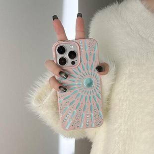 太阳图腾适用苹果16promax手机壳iphone14pro新款13高级感12小众11保护套15promax全包防摔15plus荔枝纹软壳