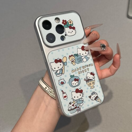 甜点猫咪适用iPhone17promax手机壳15苹果16华为p80卡通vivo小米17防摔oppofindx9电镀秒变13红米k90荣耀500
