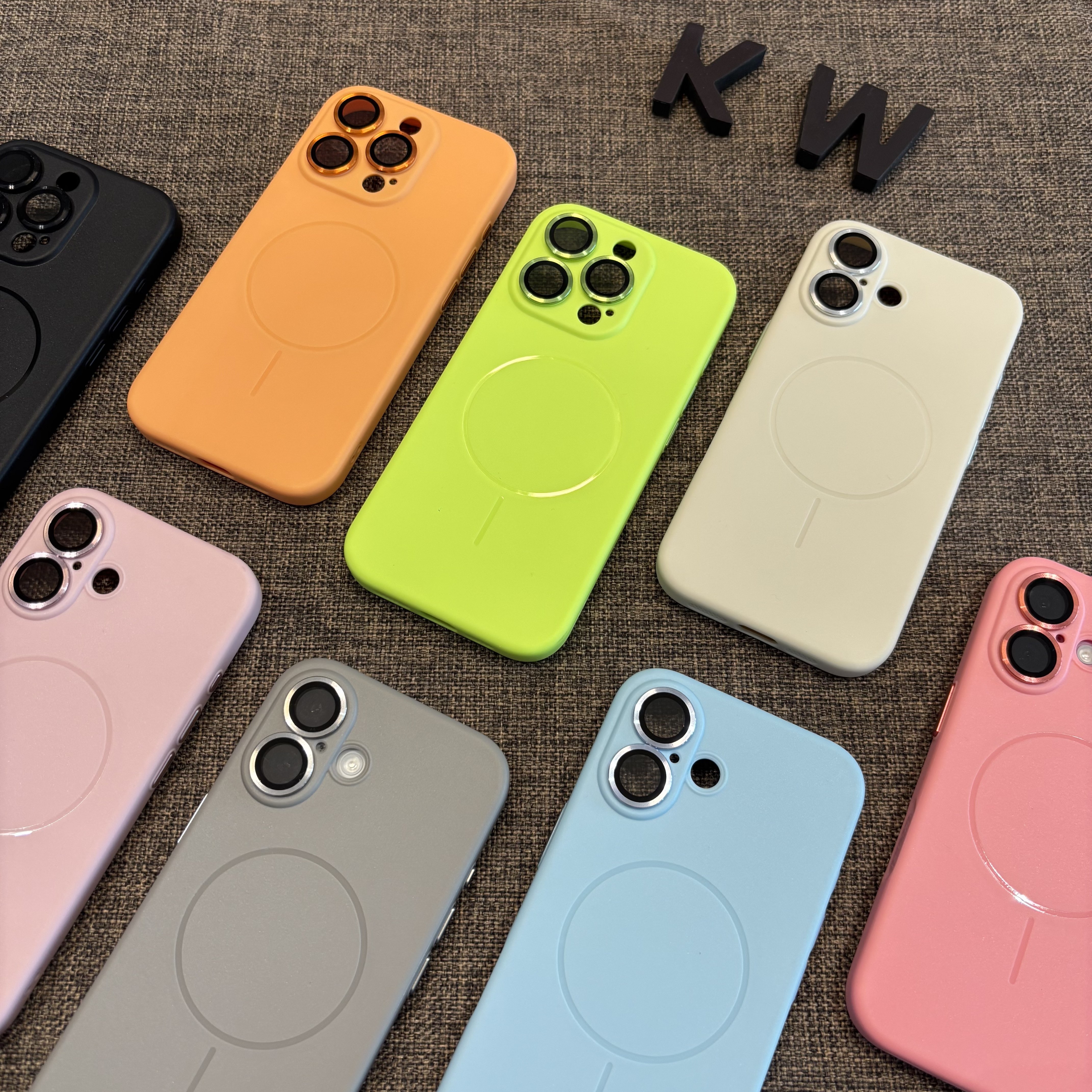 柔彩tpu适用iphone16手机壳苹果16promax磁吸细圈15promax肤感14精孔13高级感女12网红简约多色17自带镜头膜