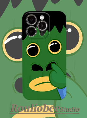 抽象表情适用苹果15promax手机壳iphone16pro菲林硬壳12华为mate60新款p70套vivoppo小米14红米note13荣耀k80