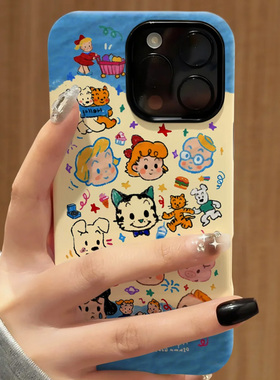原田治小狗适用苹果16pro手机壳iphone15promax可爱17华为mate60新款p70卡通vivo小米14红米k80荣耀oppo菲林
