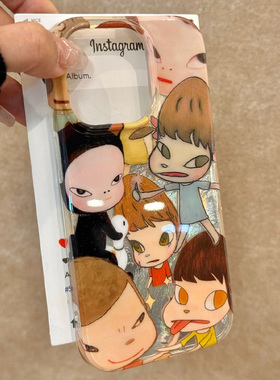 奈良插画适用苹果15promax手机壳iphone16pro可爱12华为mate60新款pura70/vivo小米14红米note13荣耀oppok70