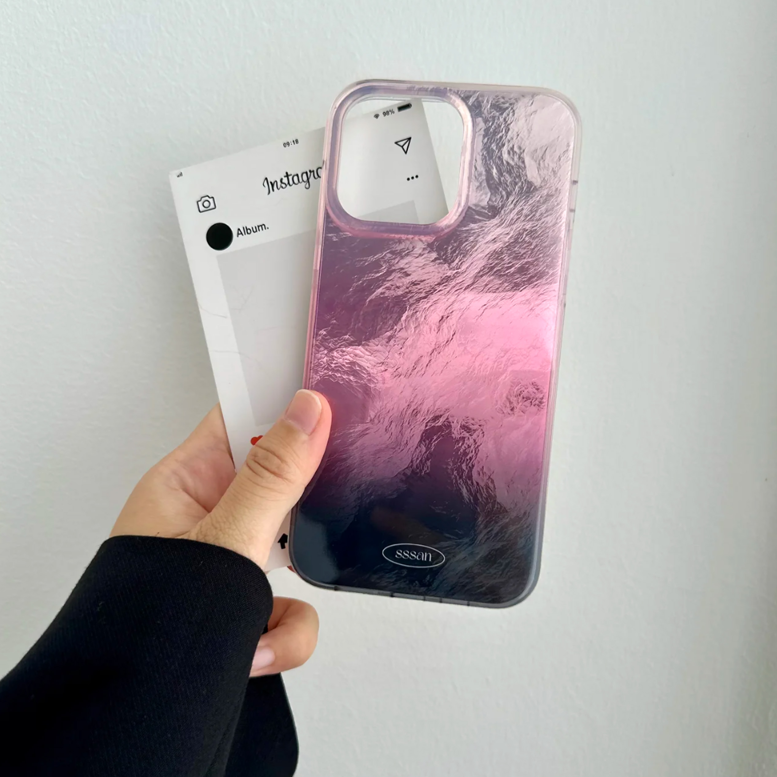 小众个性晕染渐变手机壳防摔