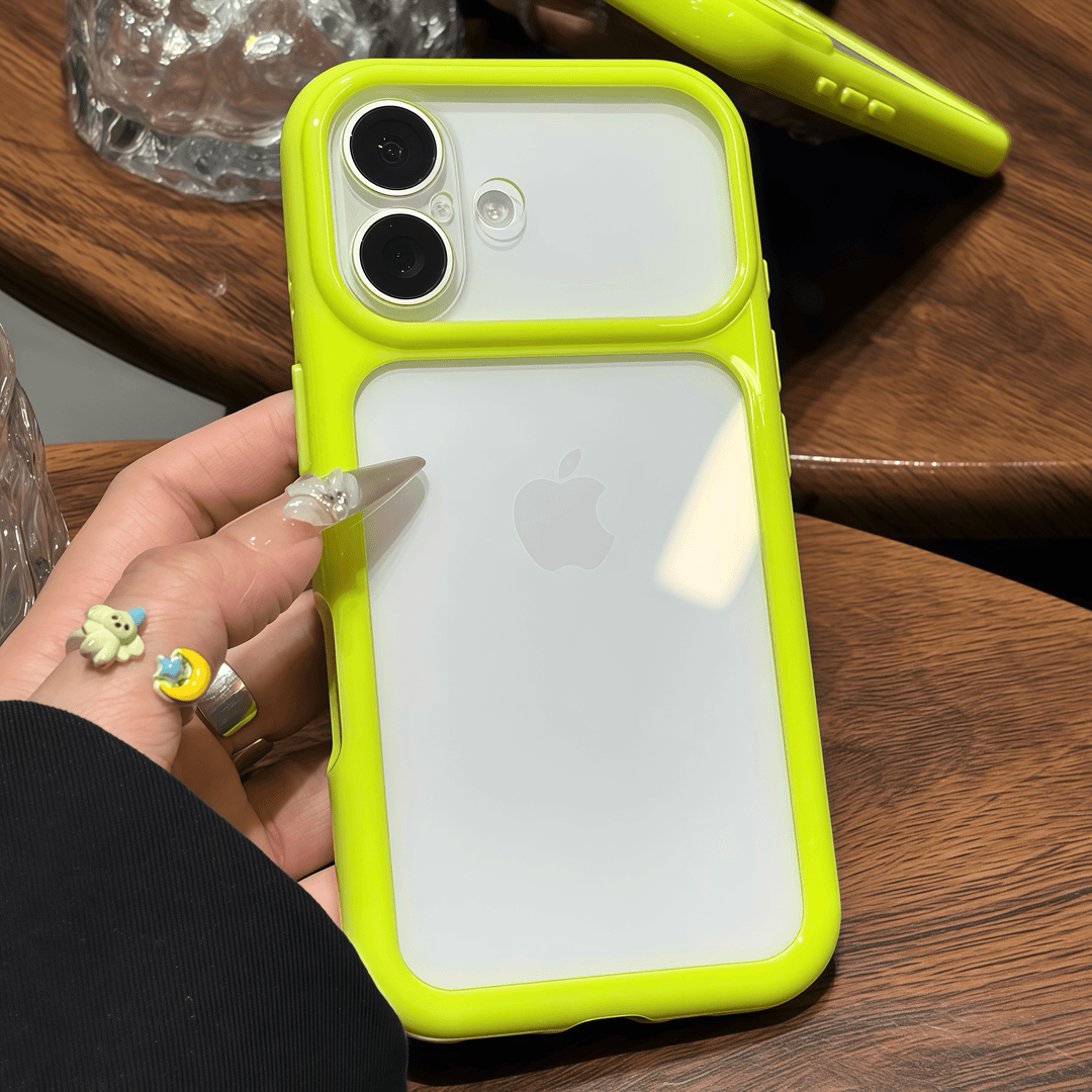 星空大视窗适用苹果17promax手机壳iPhone16pro新款15ins风14大视窗13pro高级17透明12放卡片全包防摔保护套