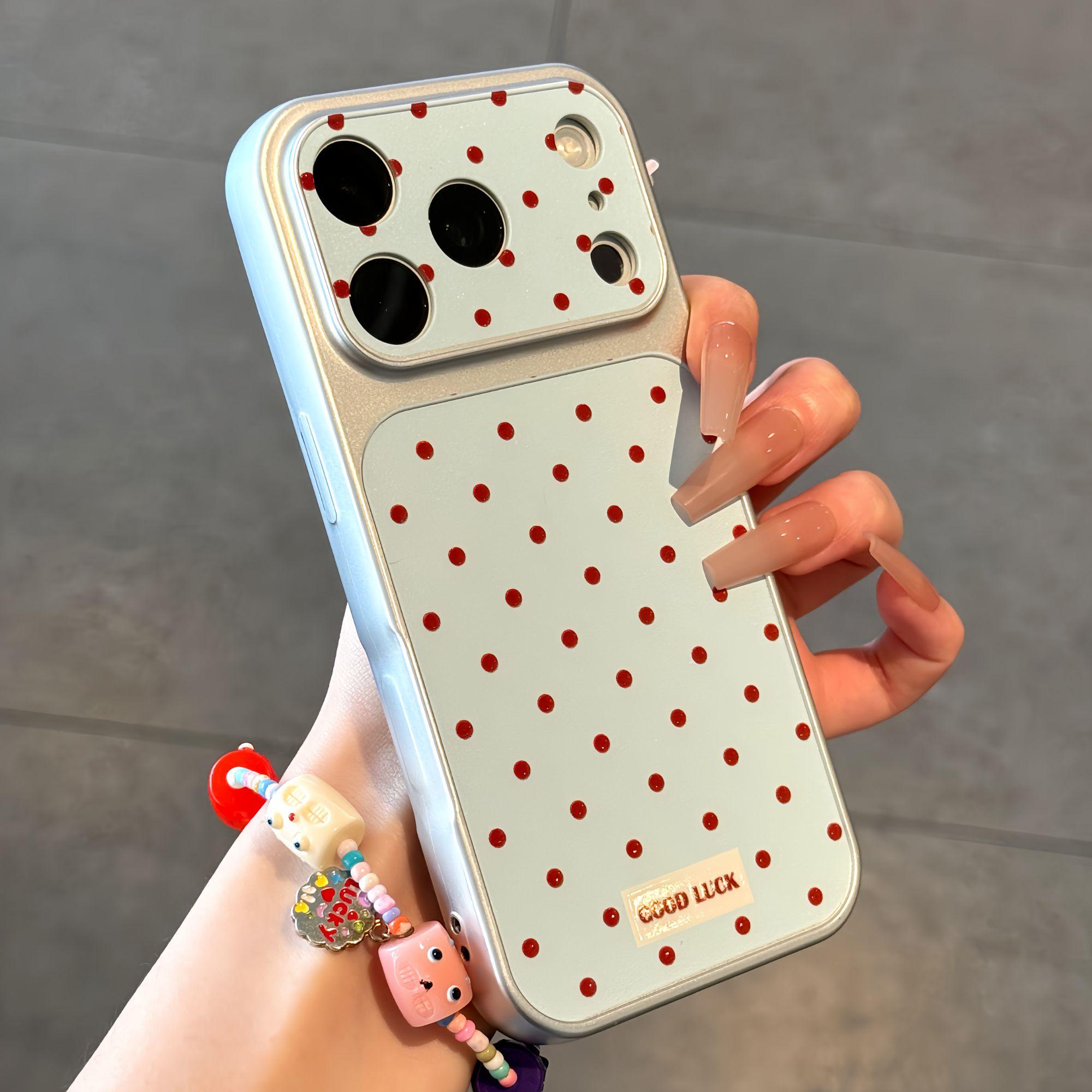 ins风波点适用苹果16promax手机壳iPhone15/14华为mate80卡通OPPOfindx9红米K80小清新vivox300小米17荣耀x70