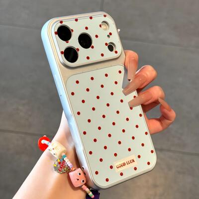 ins风波点适用苹果16promax手机壳iPhone15/14华为mate80卡通OPPOfindx9红米K80小清新vivox300小米17荣耀x70