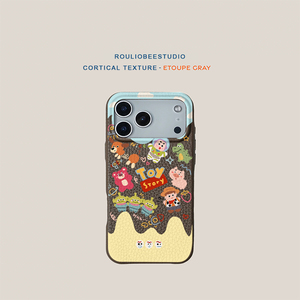 TOY总动员适用苹果17promax手机壳iPhone16pro新款15华为p70保护套12创意13可爱14小米17皮纹vivoppo荣耀400
