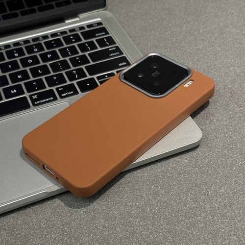 咖色皮纹适用iPhone17promax手机壳13苹果15pro简约12男女16PRO华为p70新款vivox200小米14保护套oppo荣耀300