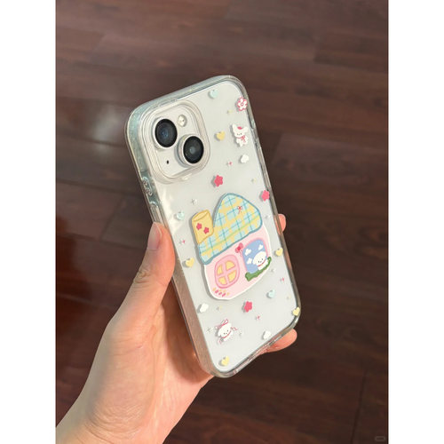 可爱少女心趣味太空壳保护套防摔