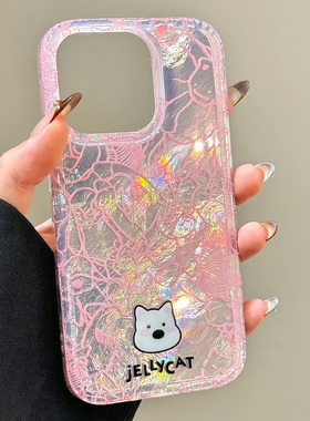 粉西高地线条适用苹果15promax手机壳iphone16可爱12华为mate60新款pura70/vivo小米14红米note13荣耀oppok70