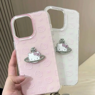 線條KT貼件適用iPhone16pro手機(jī)殼13蘋果15promax甜酷12女11華為mate60新款 p70潮vivo小米14紅米榮耀200oppo