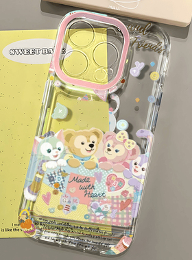 DSN家族适用苹果15promax手机壳14pro可爱12小众13不撞壳11华为mate60荣耀90软壳vivox100小米OPPO红米note13