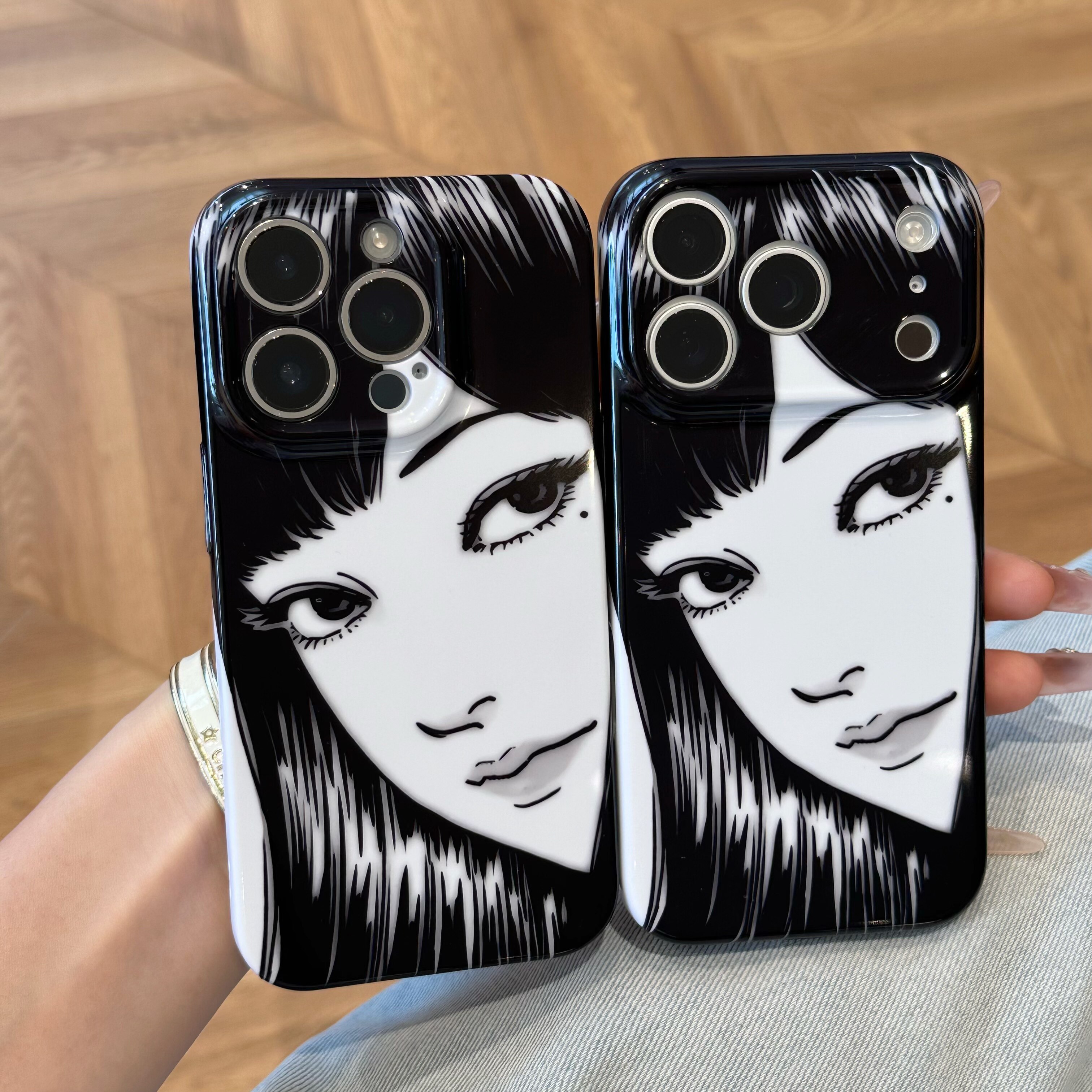 川上富江适用iPhone17promax手机壳苹果16菲林华为mate80硬壳VIVOs50小米17全包oppofindx9红米k90荣耀magic8