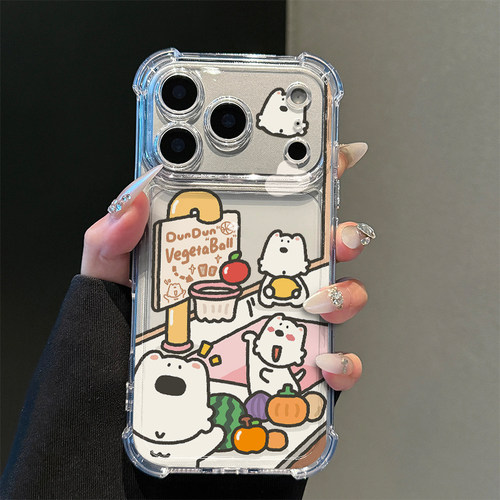 水果西高地适用iPhone17promax手机壳15苹果16pro华为mate80小米17荣耀500创意VIVOx300防摔OPPO15红米note14
