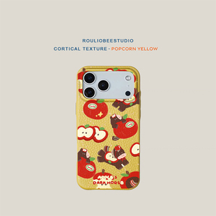 lucky苹果小马适用苹果17promax手机壳iPhone16pro新款 15华为p70保护套12创意13小米17pro皮纹vivooppo荣耀90